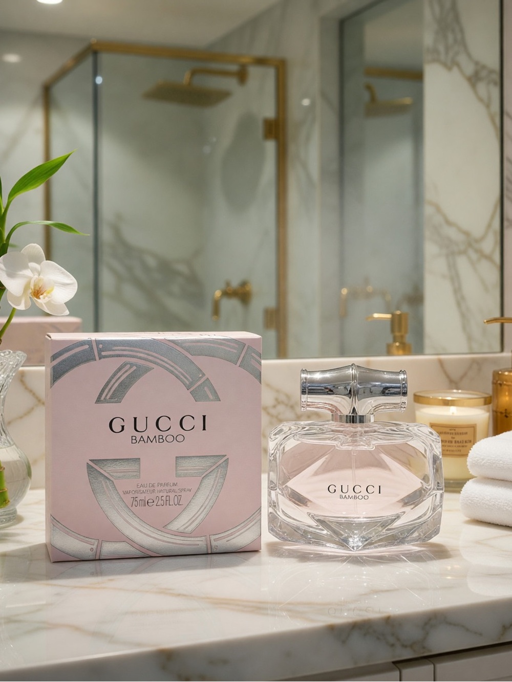 Gucci Bamboo Eau de Parfum Perfume Spray Feminine Designer Luxury Gift
